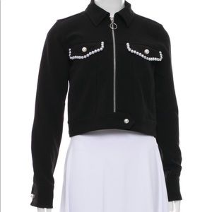 Adam Selman pear accented jacket